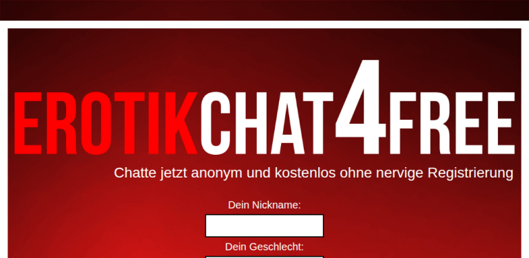erotikchat4free.org Die Wahrheit! Testbericht und Erfahrungen