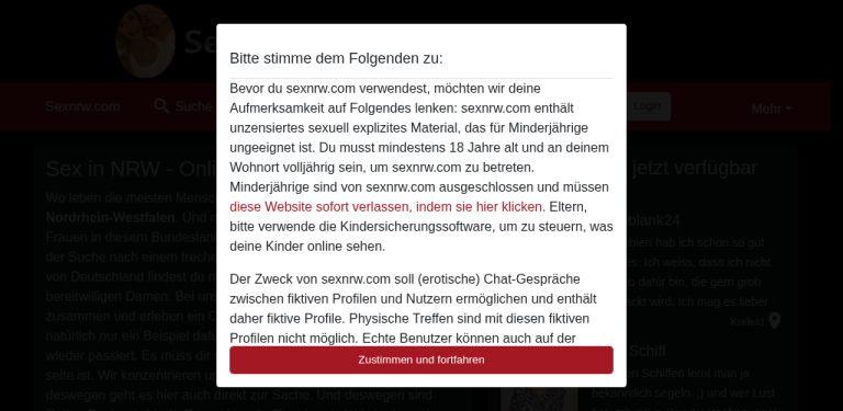 sexnrw.com Die Wahrheit! Testbericht und Erfahrungen